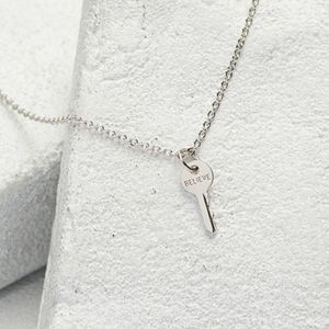 The Giving Keys Mini Key Necklace Believe